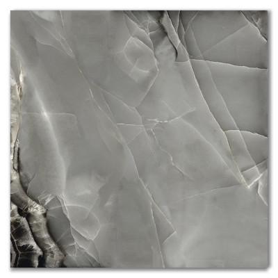 Selene Dark Polished Porcelain Marble Effect Tiles 90x90